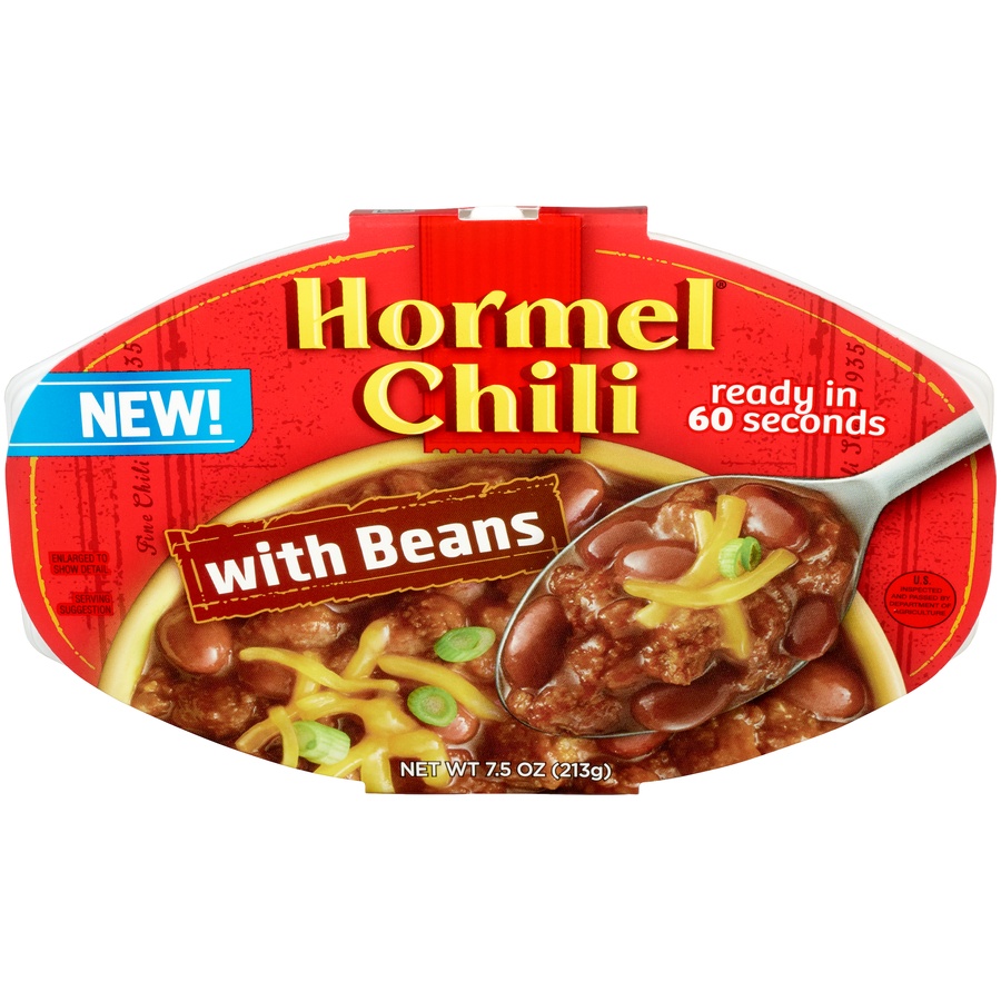 slide 1 of 8, Hormel Compleats Chili With Beans, 7.5 oz