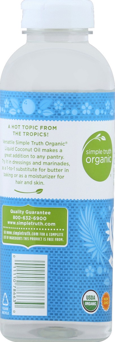 slide 5 of 5, Simple Truth Coconut Oil 16 oz, 16 oz