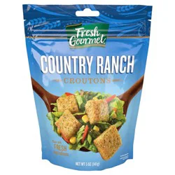Fresh Gourmet Country Ranch Croutons 5 oz