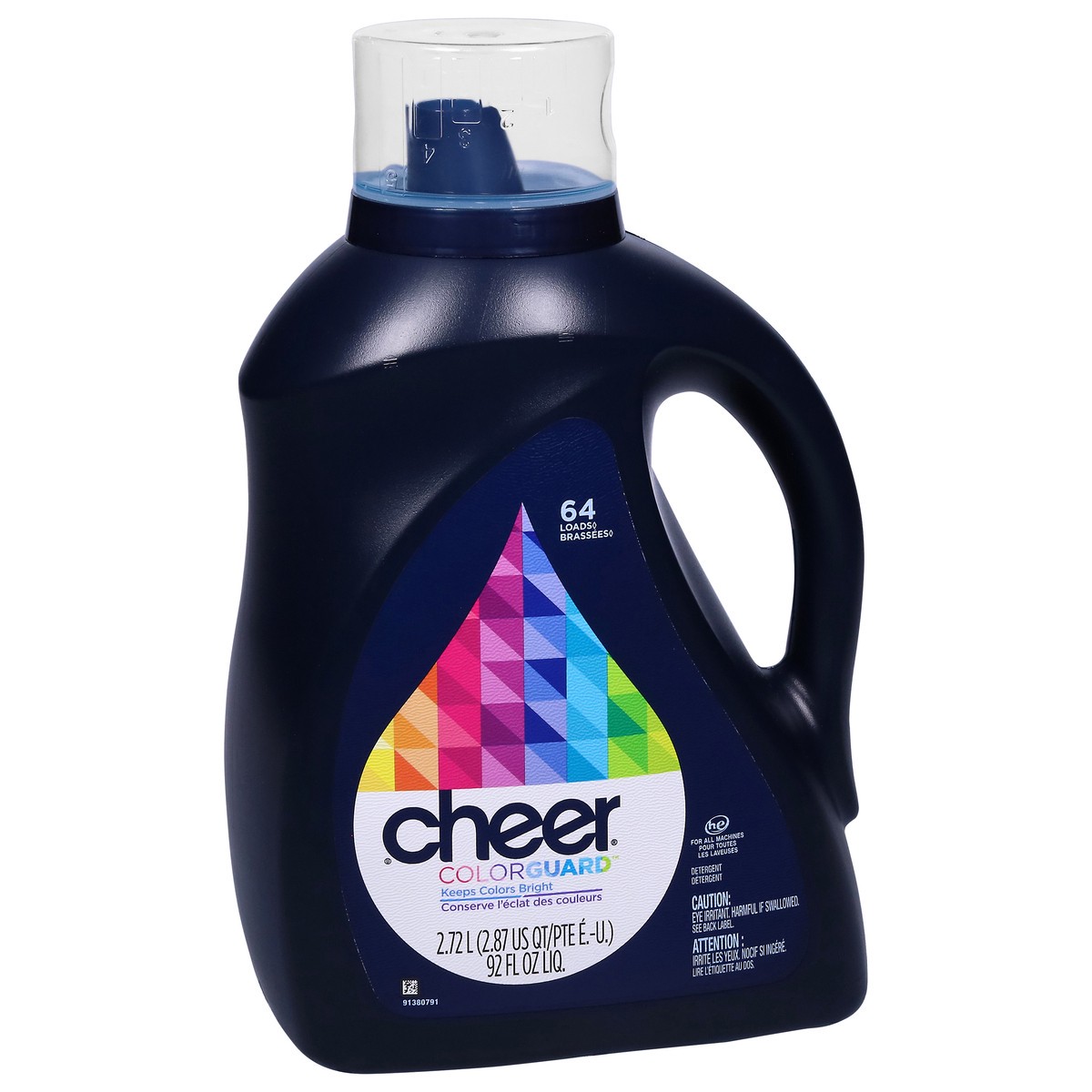 slide 4 of 4, Cheer Colorguard Detergent 2.72 l, 92 fl oz
