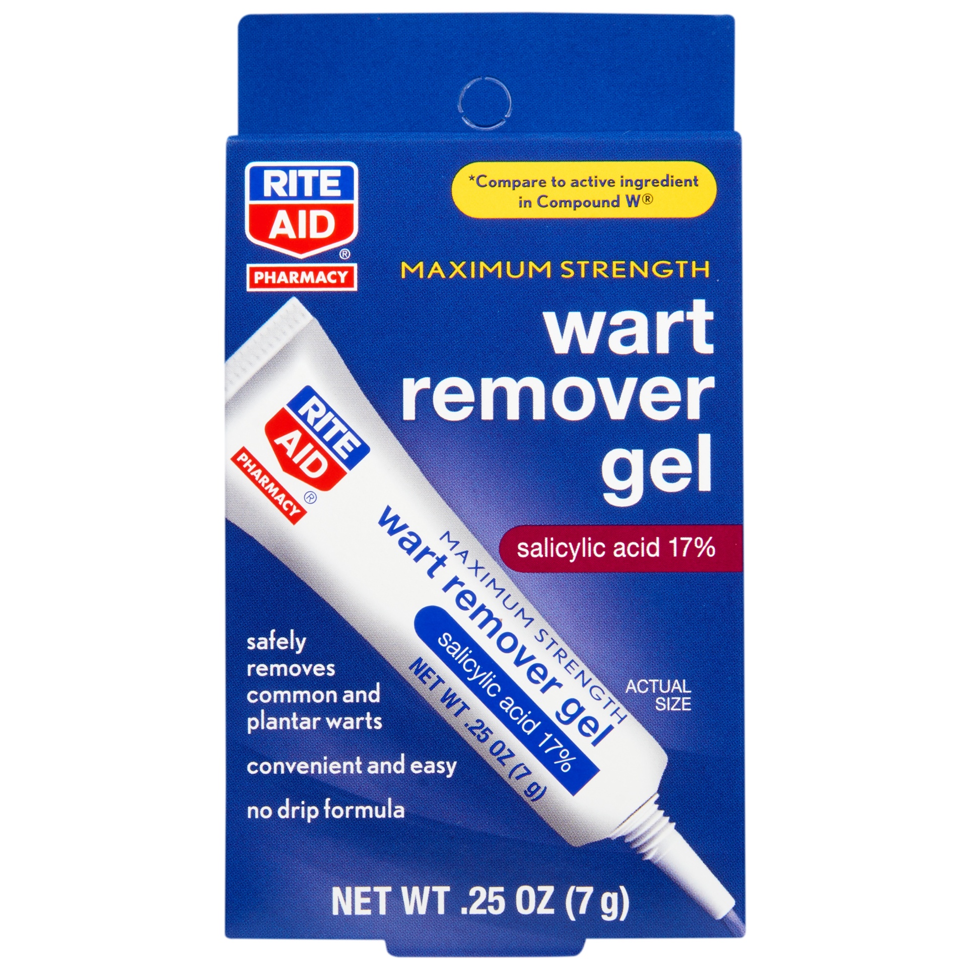 slide 1 of 2, Rite Aid Ra Wart Remover Gel.25Z, 0.25 oz