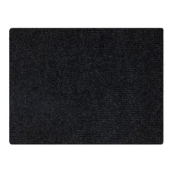 Mohawk Tri Rib Utility Mat, 36 in x 48 in, Charcoal