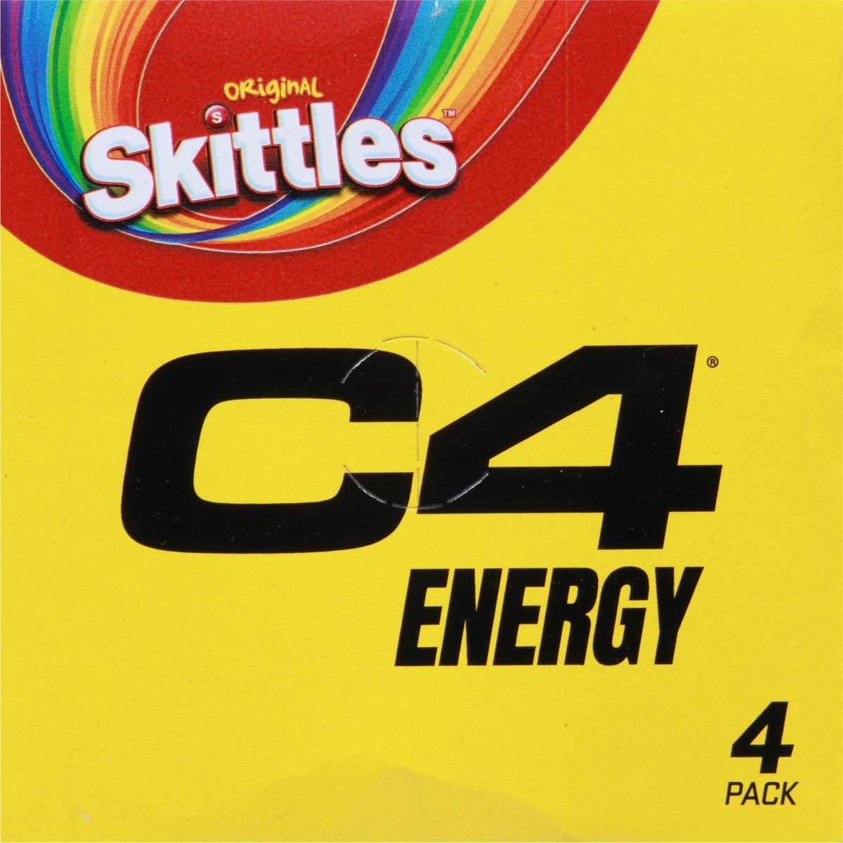 slide 4 of 9, C4 Sport Zero Sugar Performance Original Skittles Energy Drink 4 - 12 fl oz Cans, 12 oz