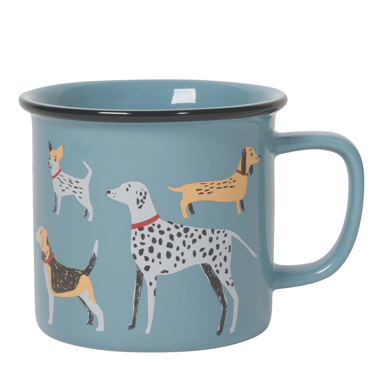 slide 1 of 1, Now Designs Dog Days Heritage Mug, 14 oz