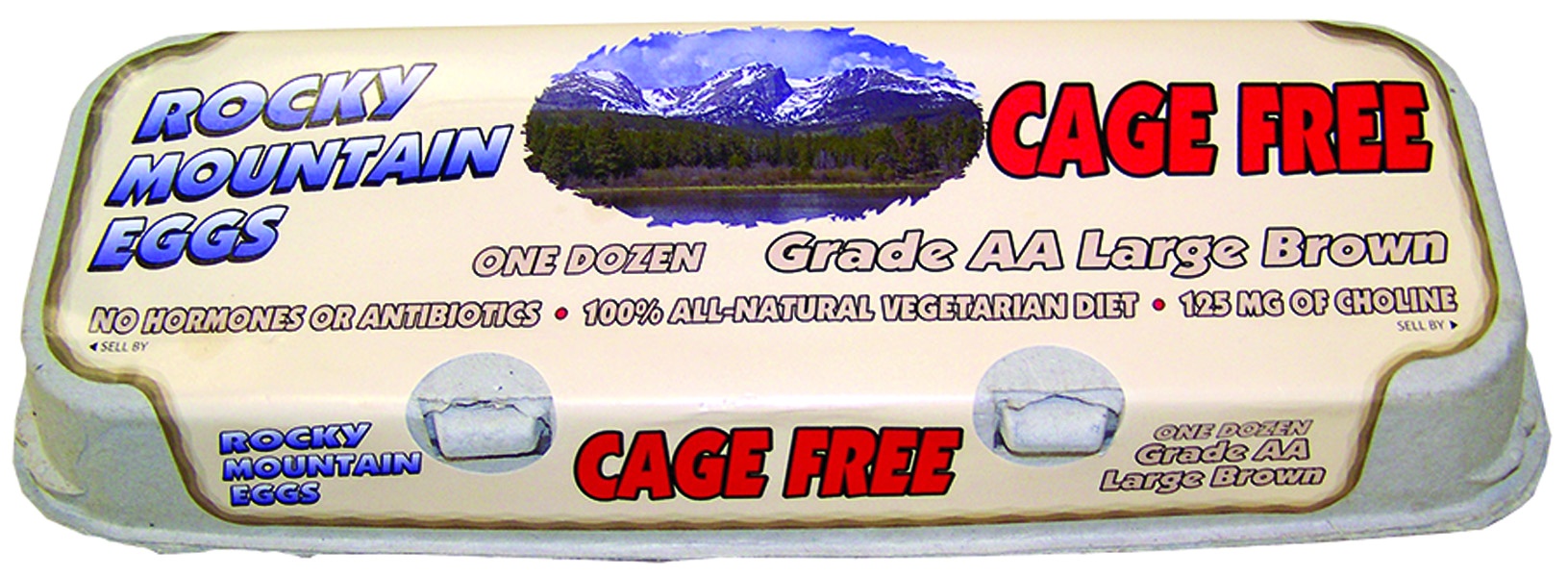 slide 1 of 1, Rocky Mountain Cage Free Large Brown Eggs, 