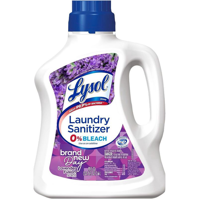 slide 1 of 10, Lysol Laundry Sanitizer Lavender, 90 oz
