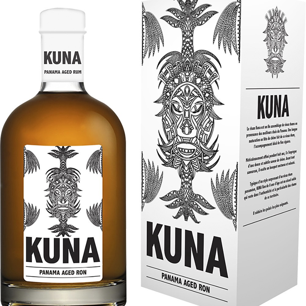 slide 1 of 1, Kuna Panama Aged Rum, 700 ml