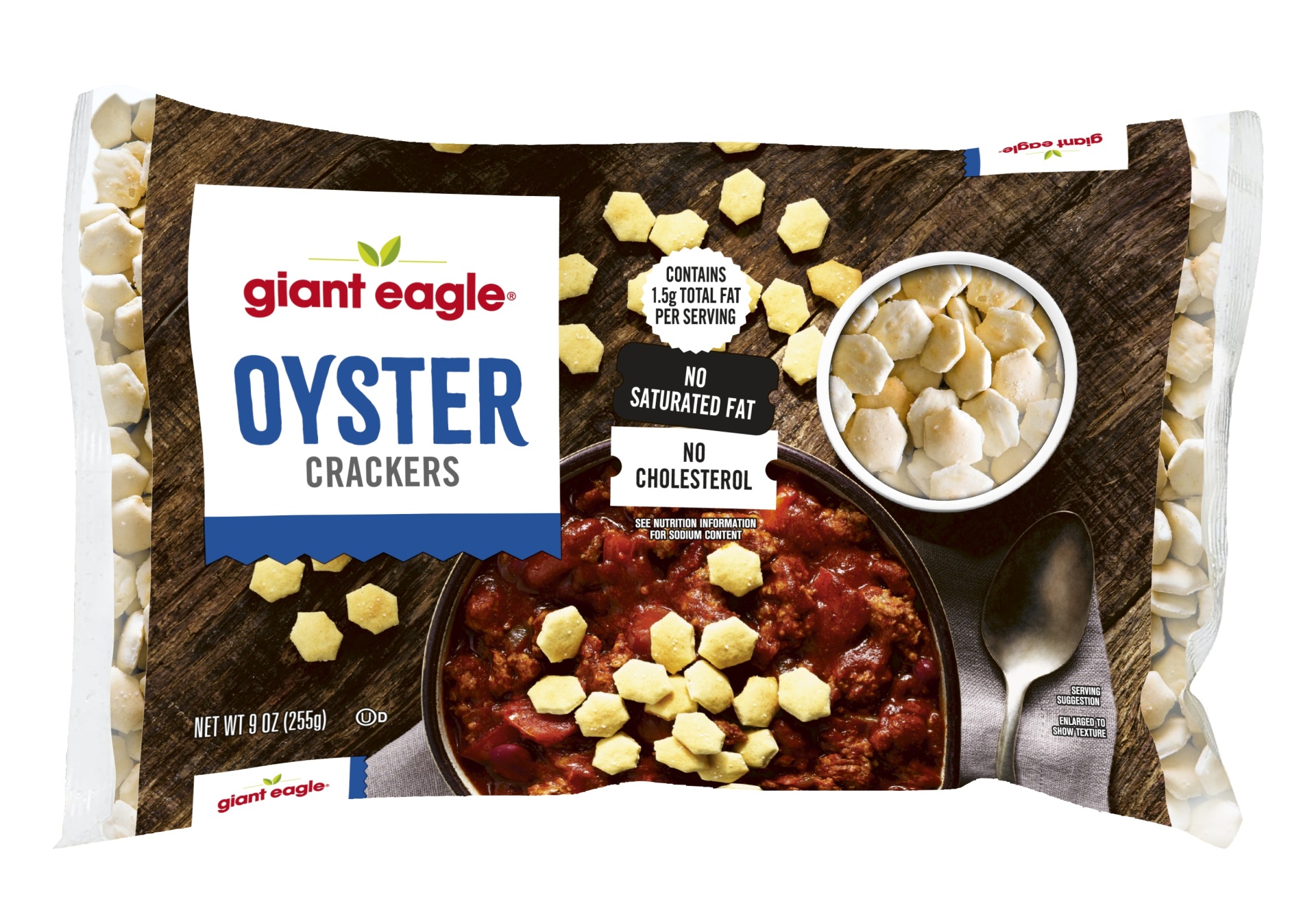 slide 1 of 1, Giant Eagle Oyster Crackers, 9 oz