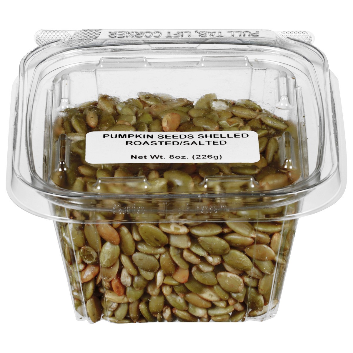 slide 1 of 12, JLM Manufacturing Shelled Roasted/Salted Pumpkin Seeds 8 oz, 8 oz