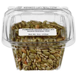 JLM Manufacturing Shelled Roasted/Salted Pumpkin Seeds 8 oz