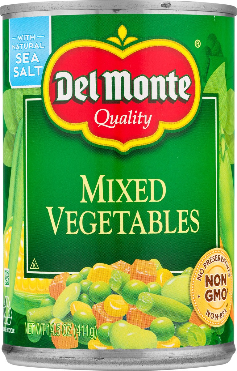 slide 2 of 8, Del Monte Mixed Vegetables 14.5 oz, 14.5 oz