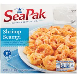 SeaPak Shrimp & Seafood Co. Shrimp Scampi 12 oz. Box