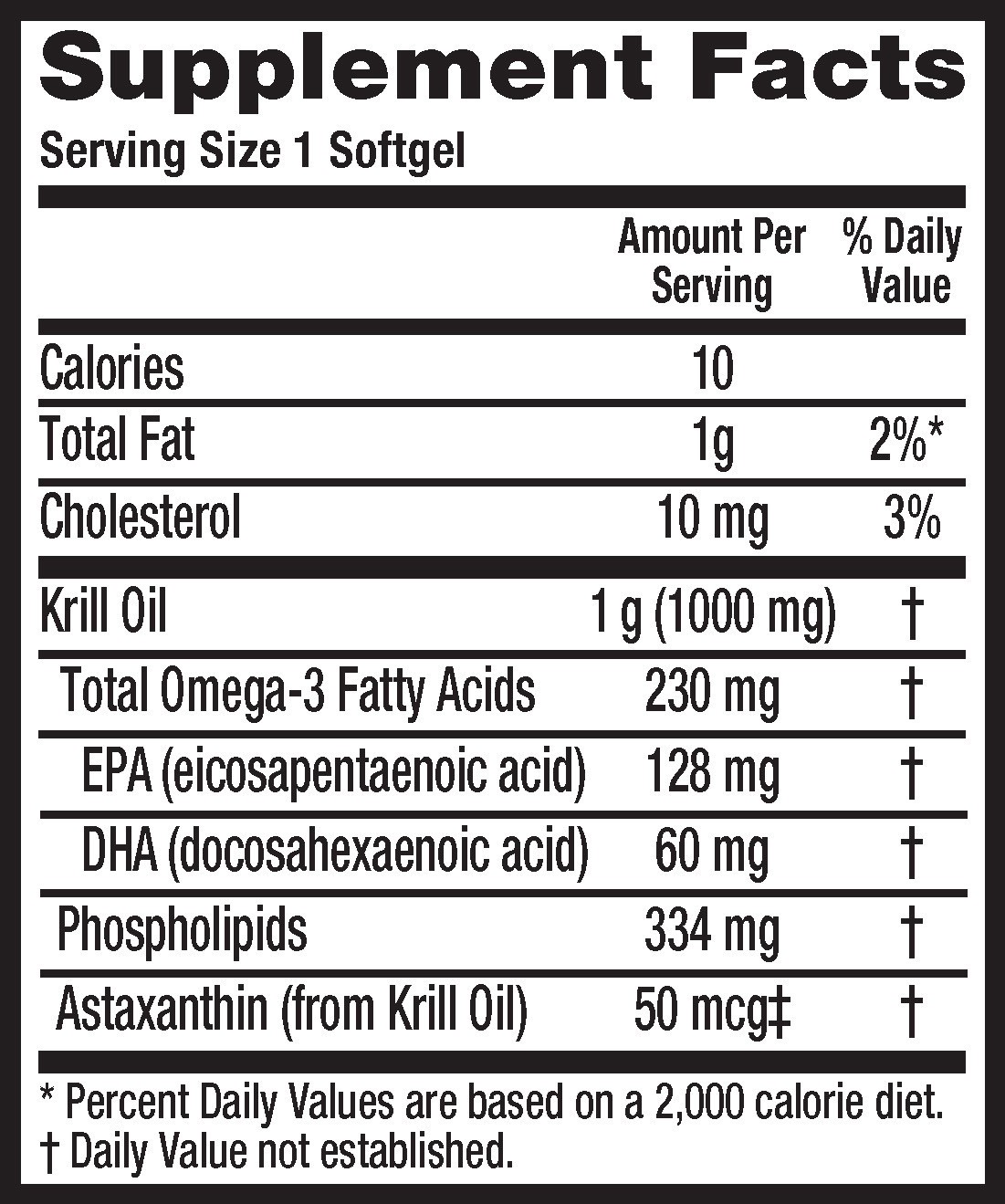 slide 3 of 3, MegaRed 1000mg Ultra Strength Omega-3 Krill Oil, 60 Softgels, 60 ct