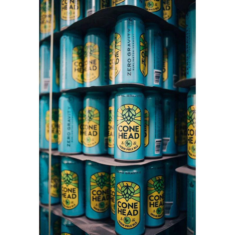 slide 3 of 3, Zero Gravity India Pale Ale Cone Head Beer 4 - 16 fl oz Cans, 4 ct; 16 oz