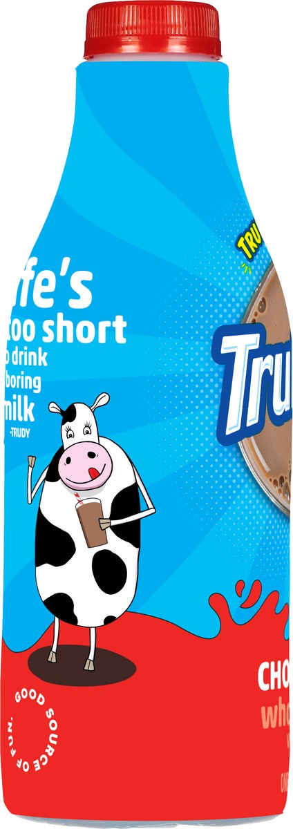 slide 4 of 9, TruMoo Chocolate Whole Milk Quart, 1 qt