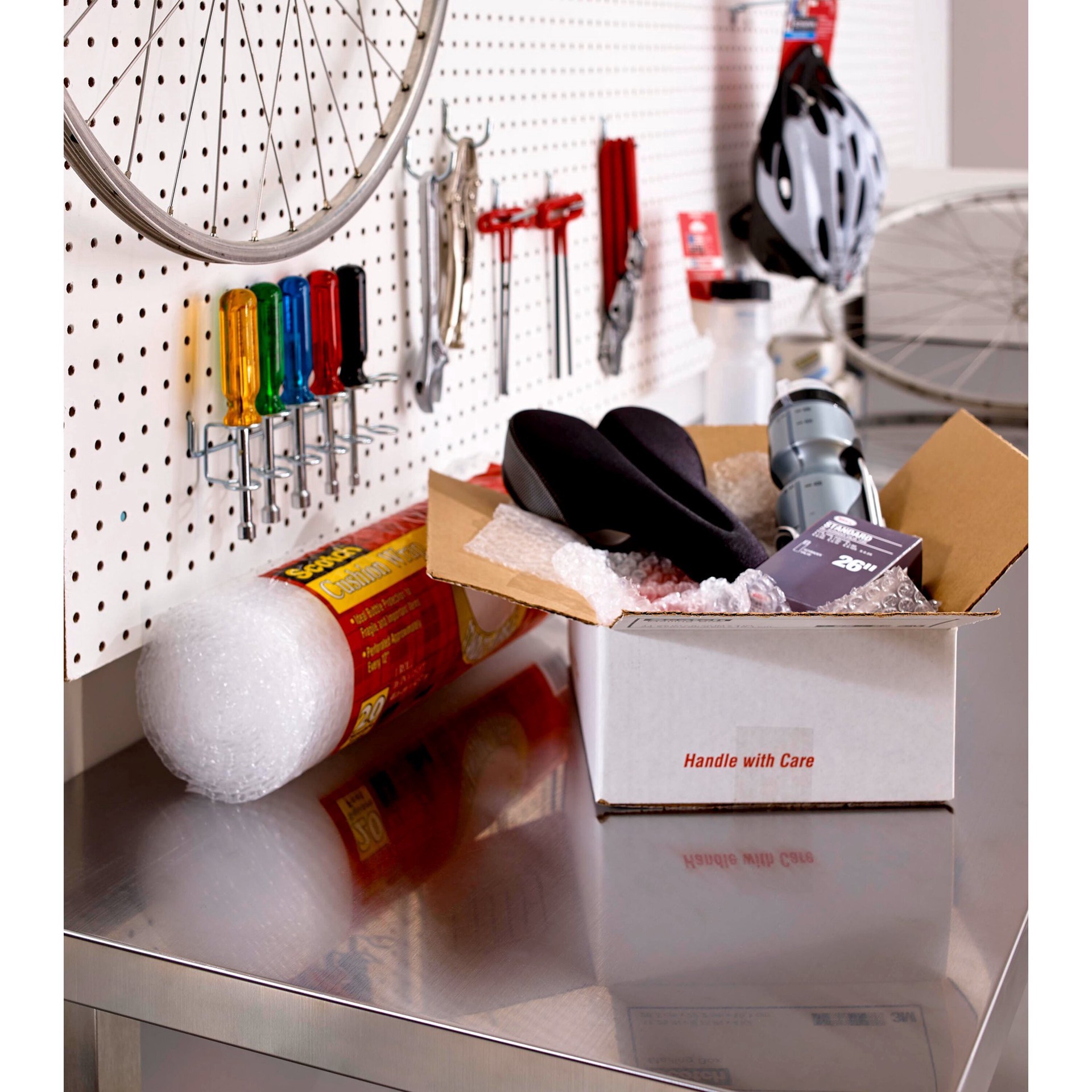 slide 6 of 7, Scotch 16" x 9' Cushion Wrap, 16 in