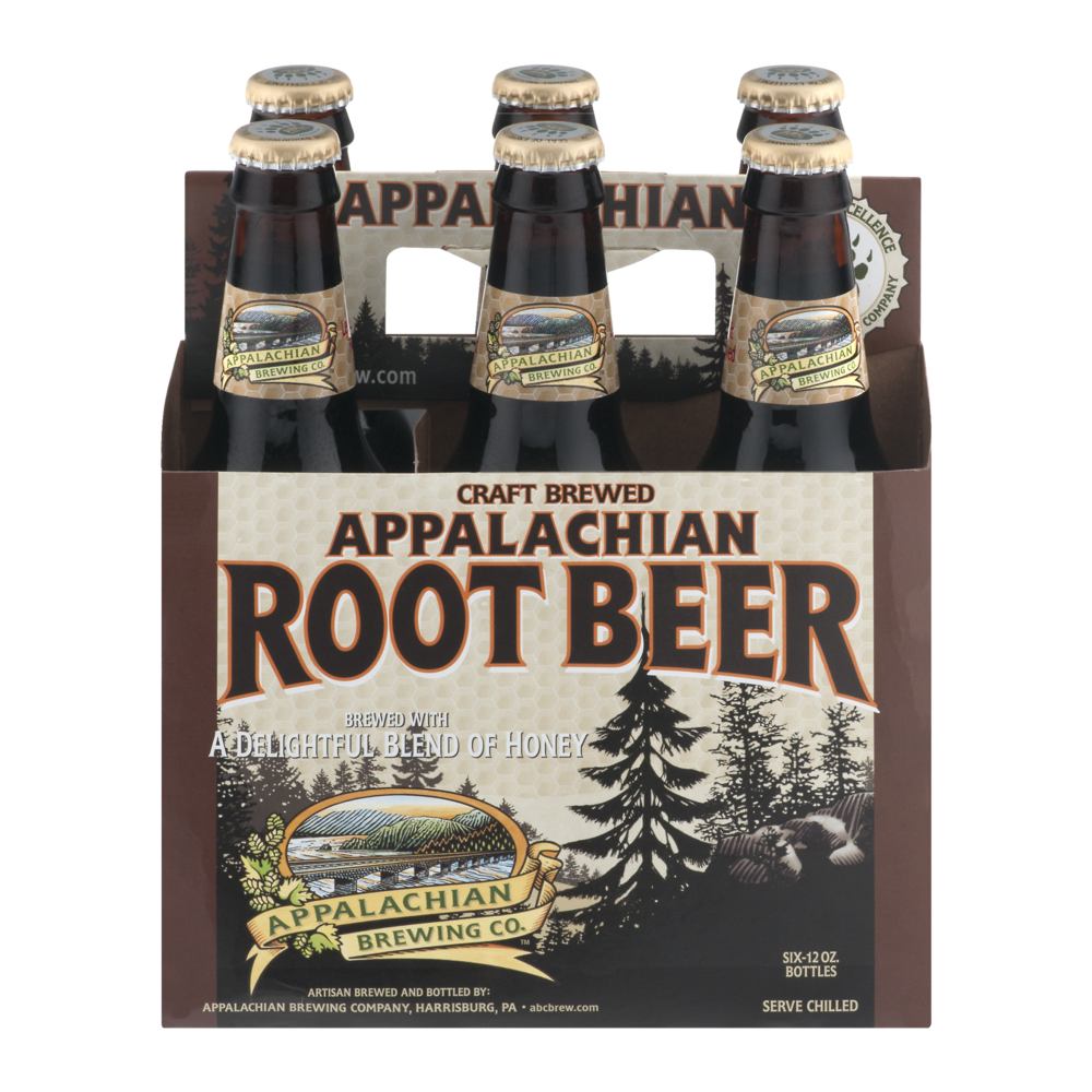 slide 1 of 1, Appalachian Brewing Co. Root Beer - 6 ct, 6 ct; 12 fl oz