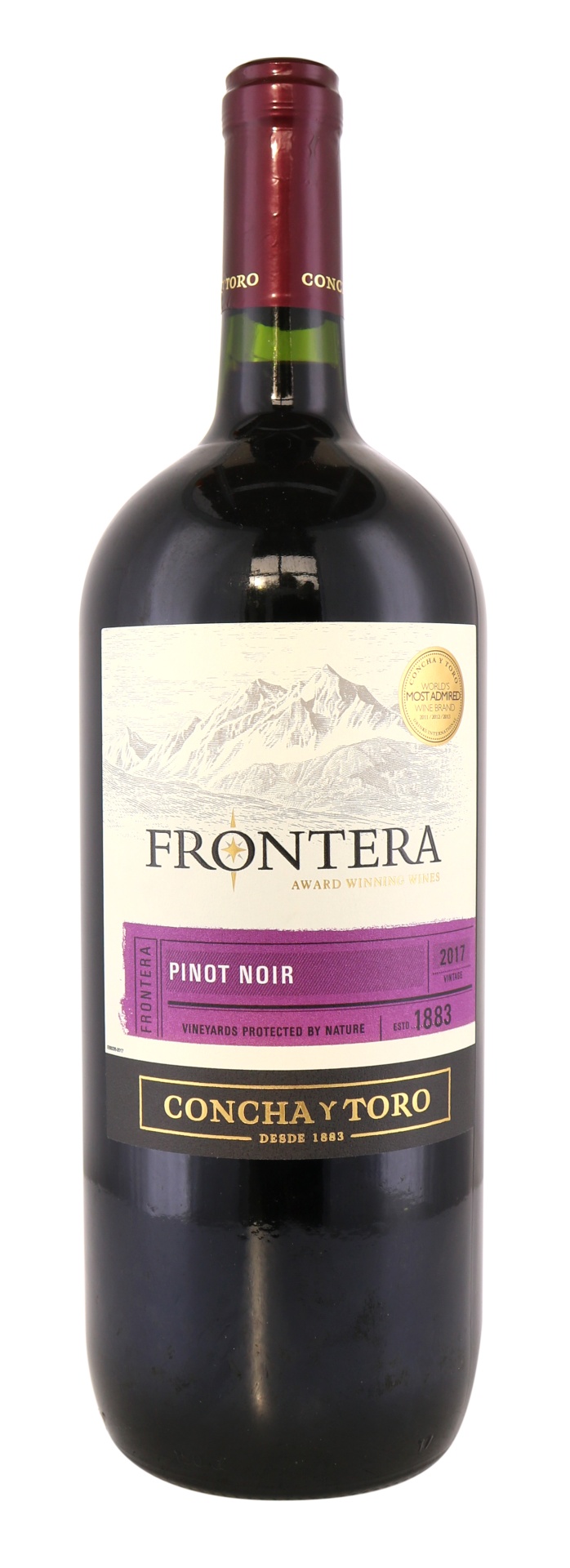 slide 1 of 1, Frontera Pinot Noir Red Wine, 1.5 liter