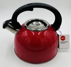 Copco SS Tea Kettle Red