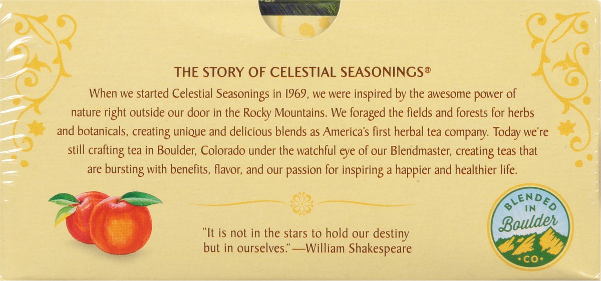 slide 9 of 9, Celestial Seasonings Herbal Peach Probiotic - 16 ct, 16 ct