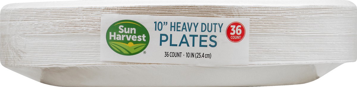slide 8 of 8, Sun Harvest Biodegradable 10 Inch Plates, 36 ct