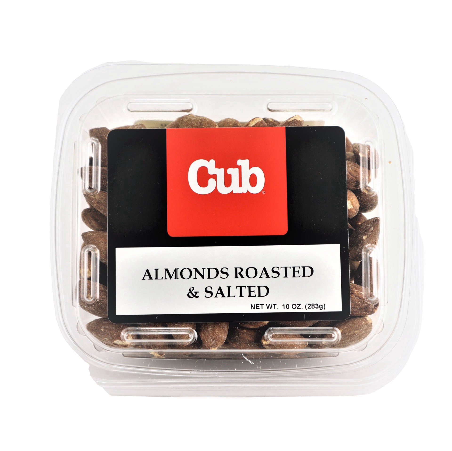slide 1 of 1, Bergin Roasted Salted Almond Large, 10 oz
