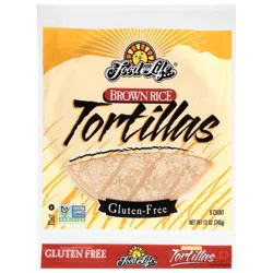 Food for Life Gluten-Free Brown Rice Tortillas 6 Each