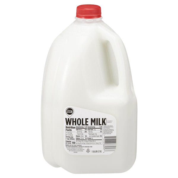 slide 1 of 1, Penny Smart Milk Whole, Gallon, 128 fl oz