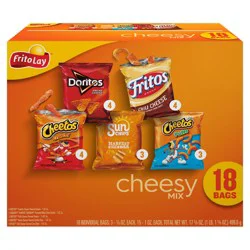 Frito-Lay Snacks Variety 17 5/8 Oz 18 Count