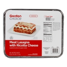 slide 1 of 1, GFS Meat Lasagna Entree, 96 oz