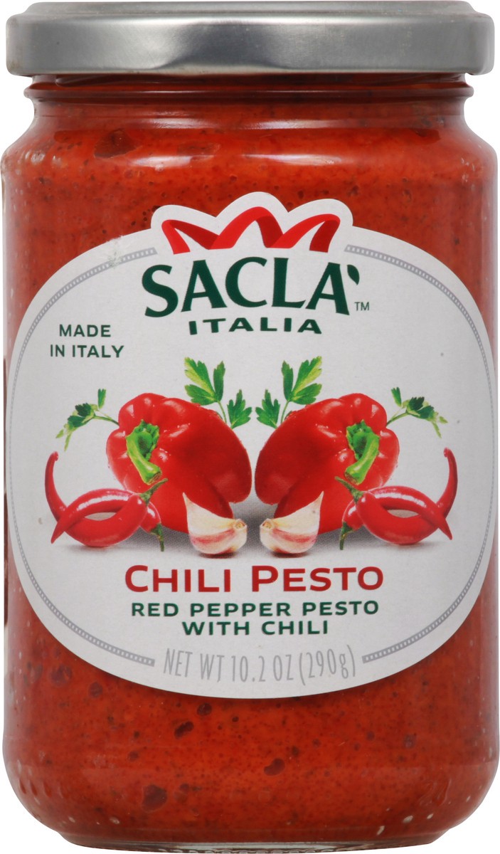 slide 4 of 11, Salclá Italia Chili Pesto 10.2 oz, 10.2 oz