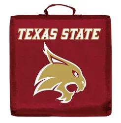 Logo Chair Texas State Bobcats Stadium Cushion