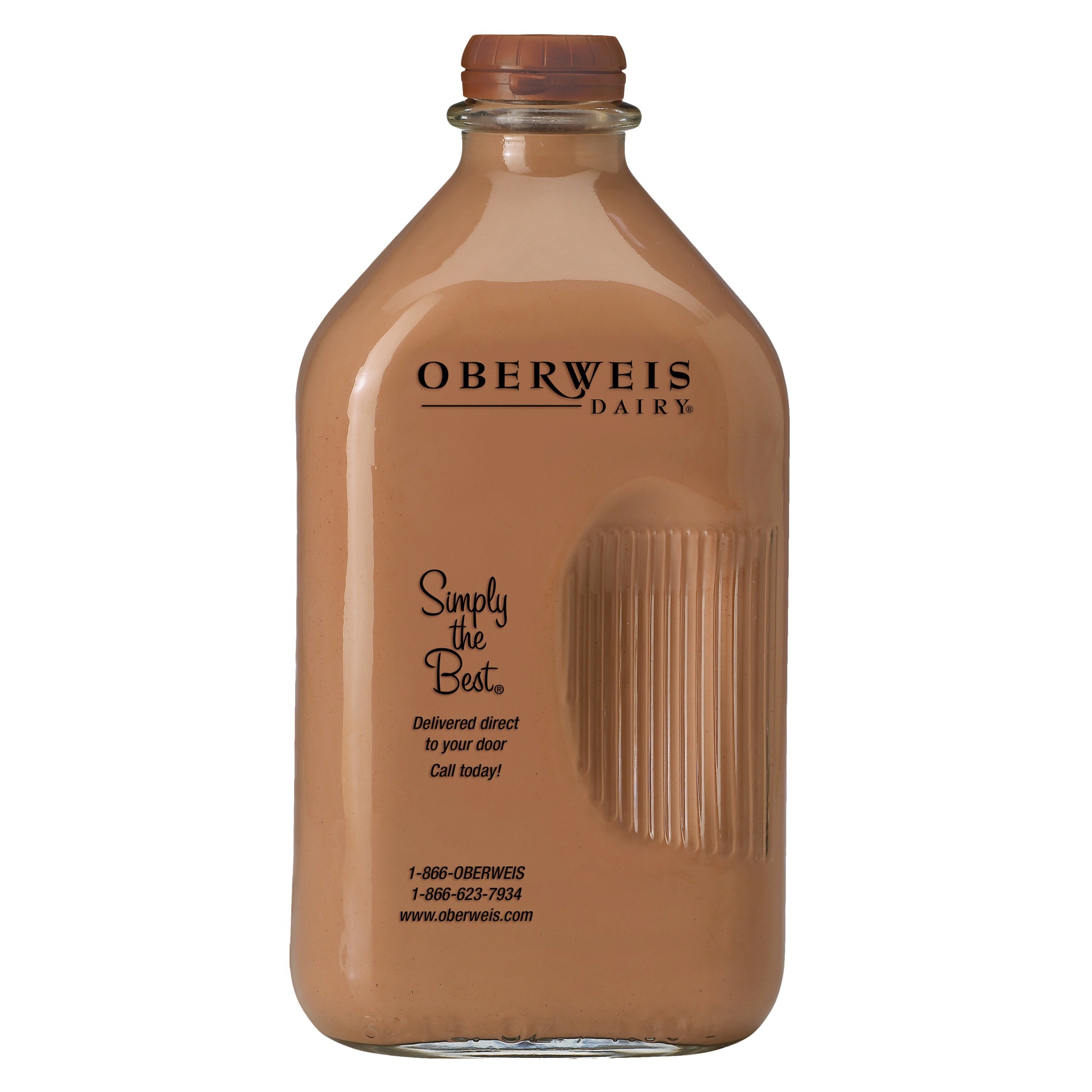 slide 1 of 1, Oberweis Dairy Chocolate Milk, 64 fl oz