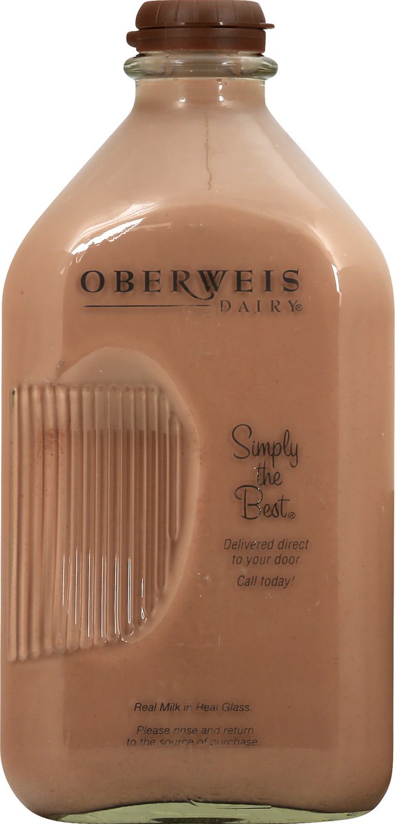 slide 5 of 9, Oberweis Chocolate Milk 64.0 oz, 64 oz