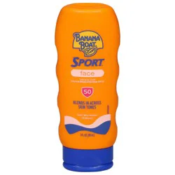 Banana Boat Broad Spectrum SPF 50 Face Sunscreen Lotion 3 fl oz