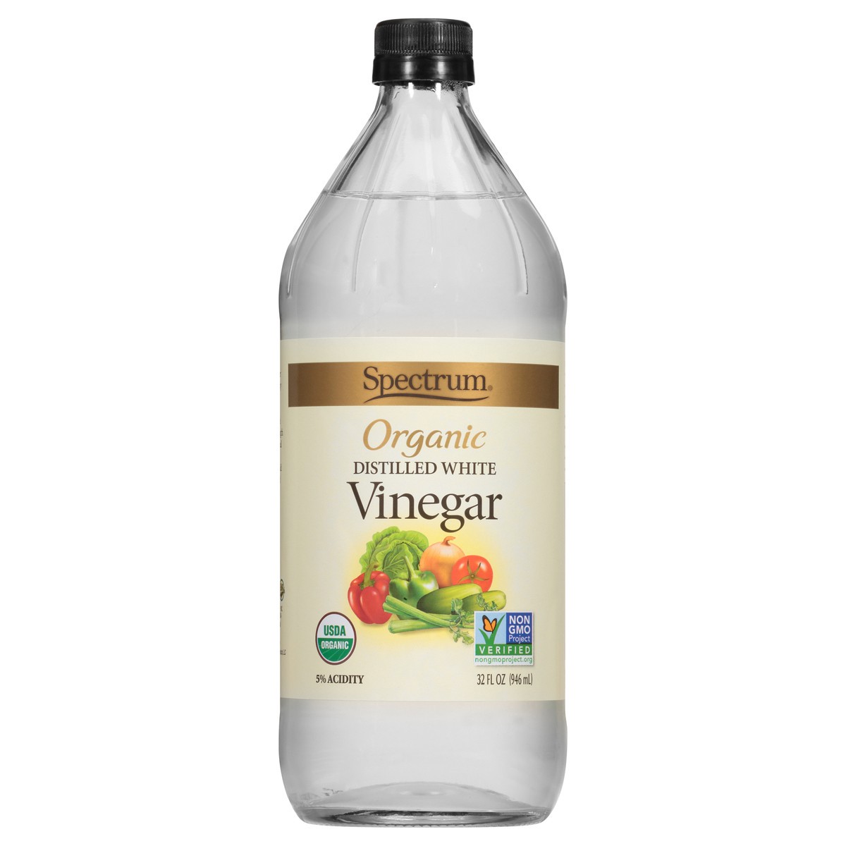 slide 1 of 7, Spectrum Naturals Vinegar White Distilled Org, 32 oz