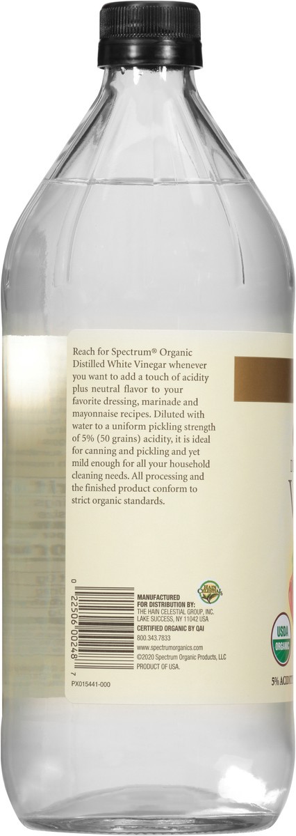 slide 3 of 7, Spectrum Naturals Vinegar White Distilled Org, 32 oz