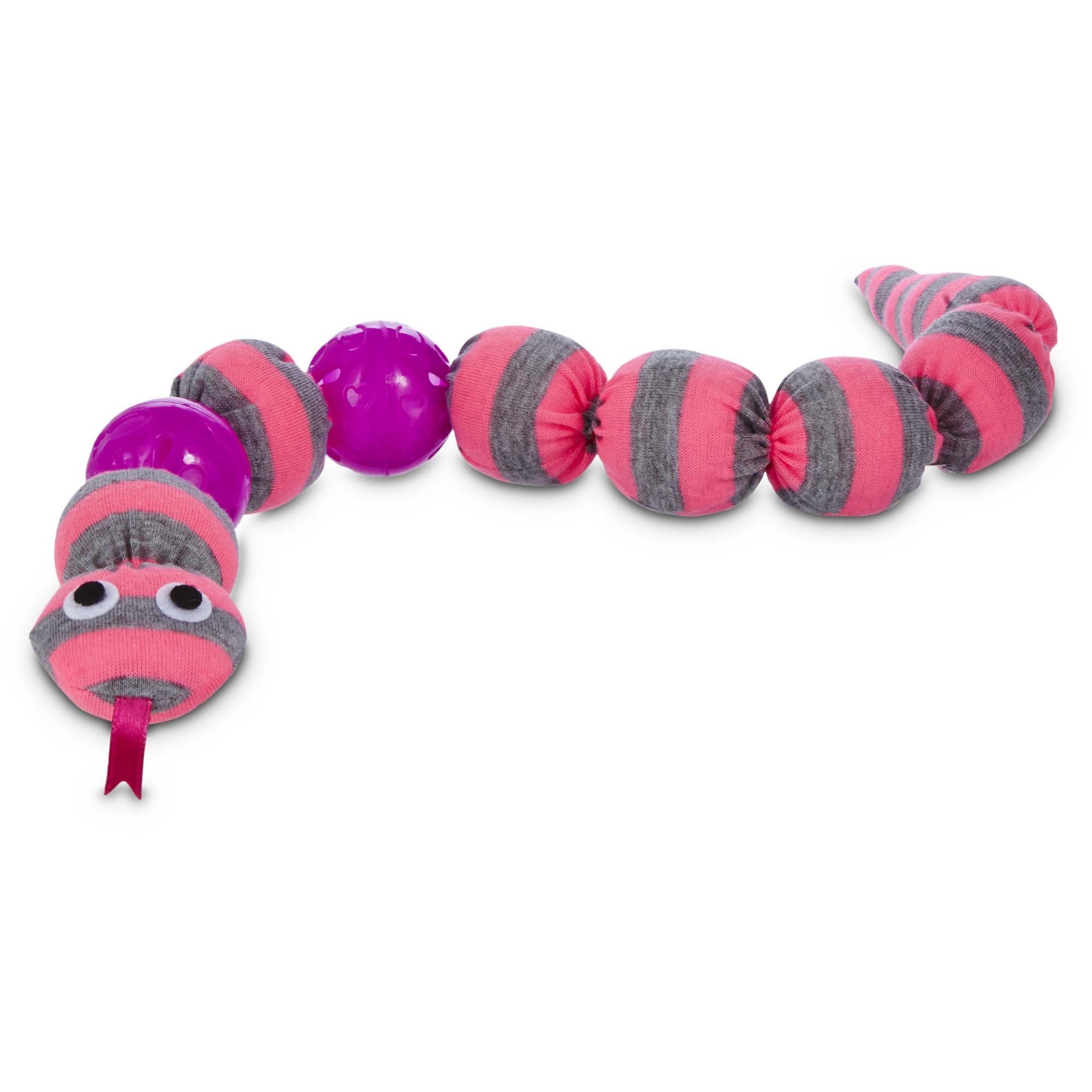 slide 1 of 1, Leaps & Bounds Snake Cat Toy, 1 ct