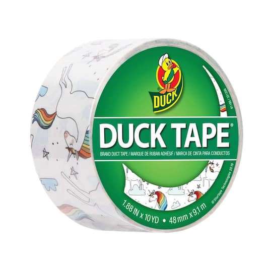 slide 1 of 4, Duck Brand Whimsical Unicorn Duct Tape, 1.88 in x 10 yd