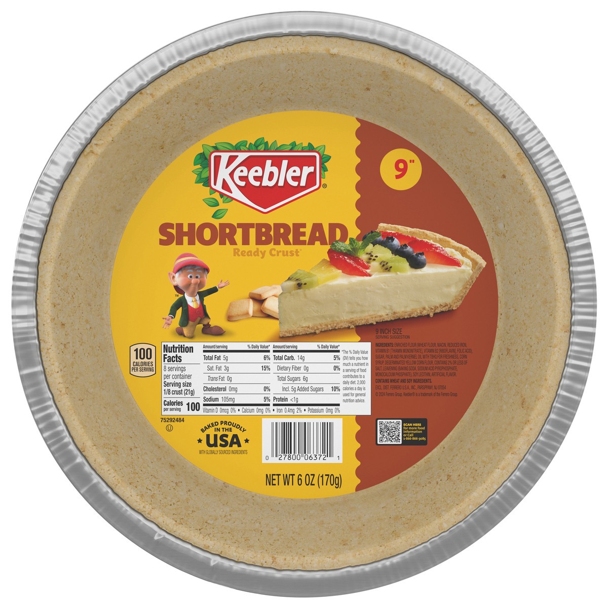 slide 1 of 13, Ready Crust Shortbread 6 oz, 6 oz