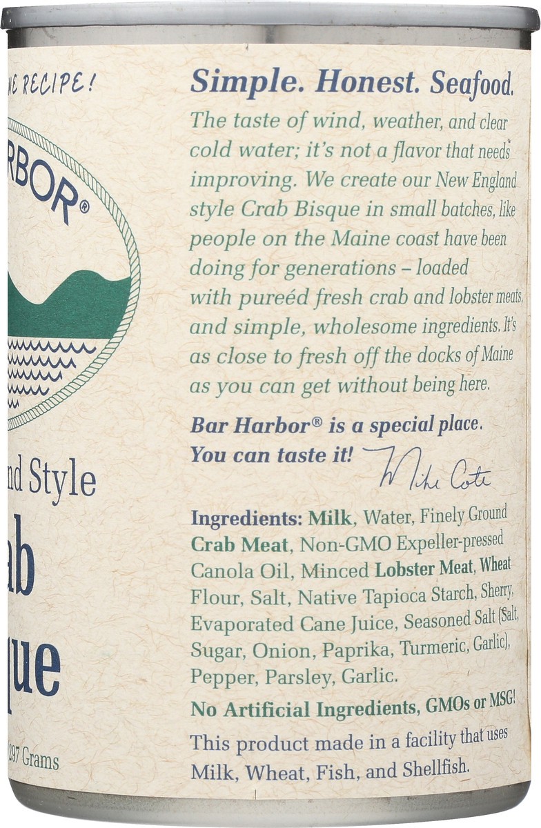 slide 12 of 13, Bar Harbor N.E. Crab Bisque, 10.5 oz