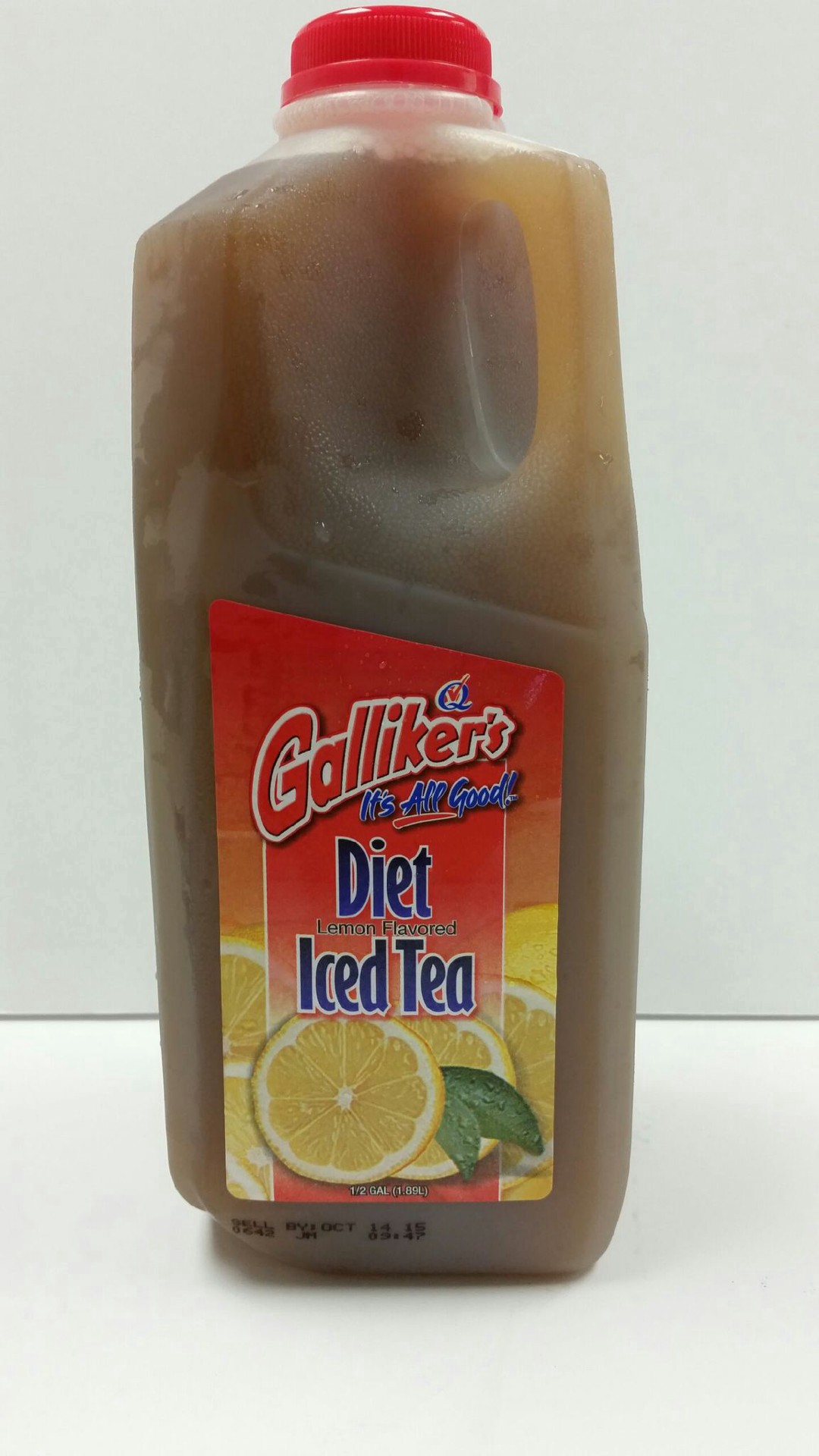 slide 1 of 1, Galliker's Diet Iced Tea - 64 oz, 2 qt