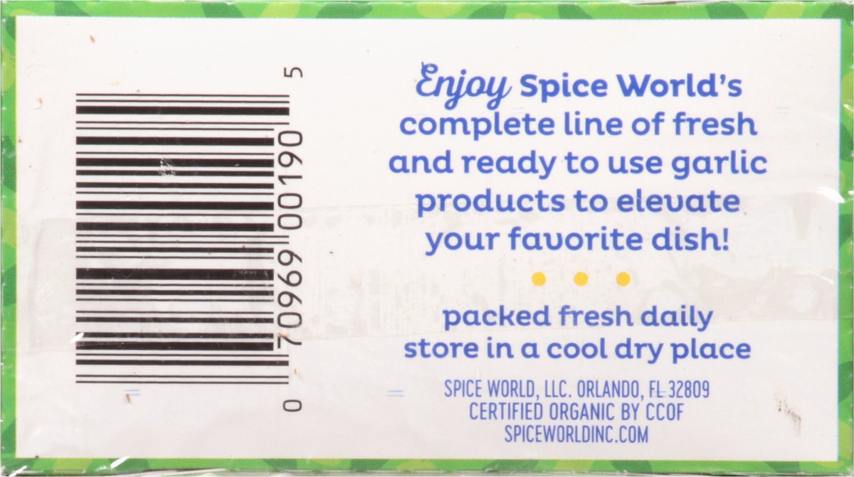slide 6 of 10, Spice World Organic Fresh Jumbo Garlic 2.5 oz, 2.5 oz