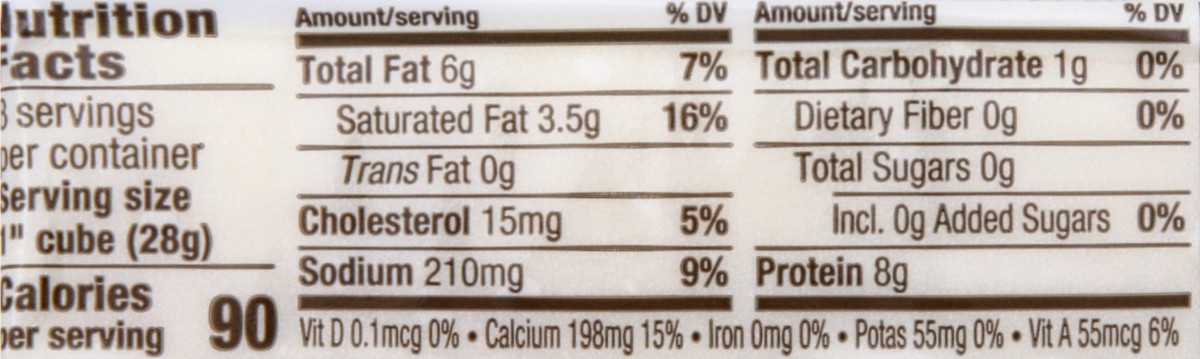 slide 2 of 9, Harris Teeter White Mozzarella Chunk, 1 ct