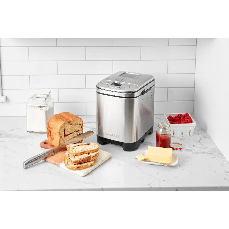 slide 2 of 5, Cuisinart Compact Automatic Bread Maker - Silver, 1 ct