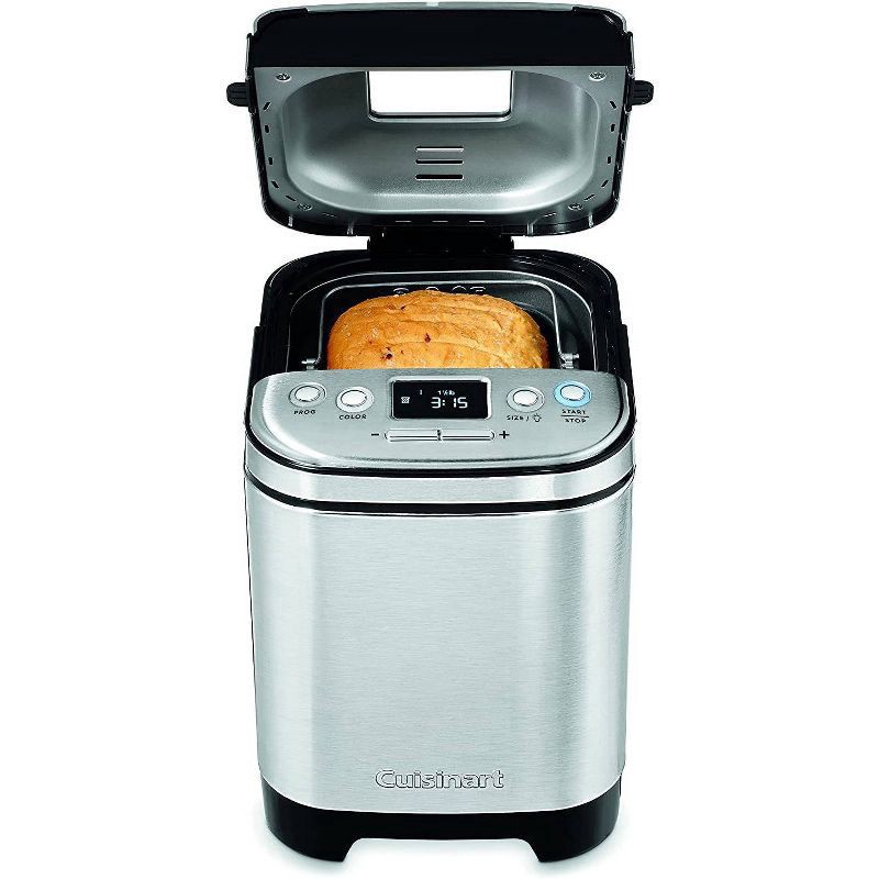 slide 4 of 5, Cuisinart Compact Automatic Bread Maker - Silver, 1 ct