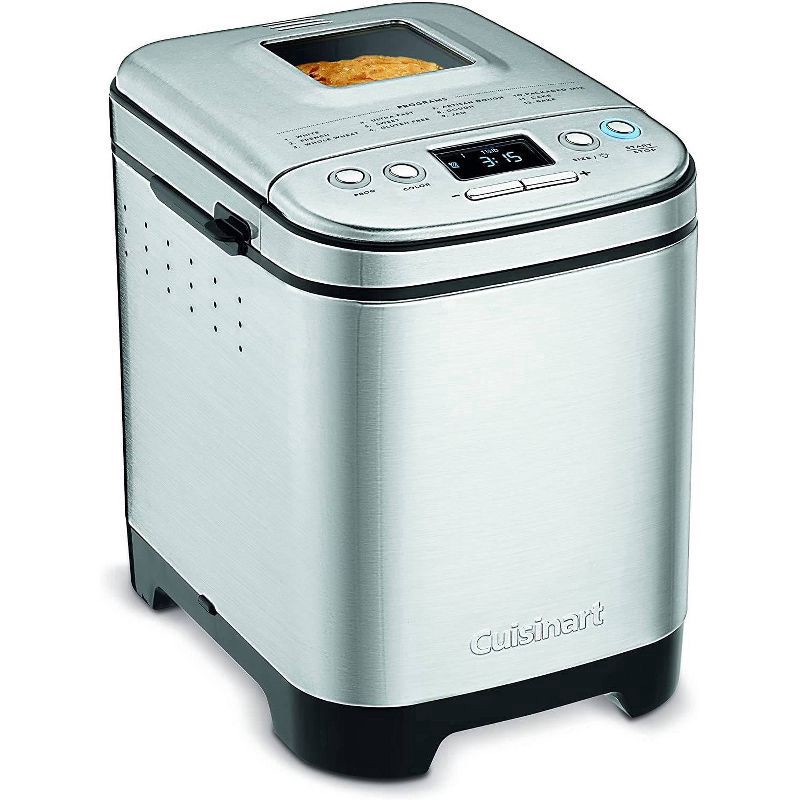 slide 1 of 5, Cuisinart Compact Automatic Bread Maker - Silver, 1 ct