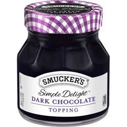 Smucker's Simple Delight Dark Chocolate Topping, 11.5 Ounces