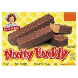 Little Debbie® Nutty Buddy® Peanut Butter Wafer Bars