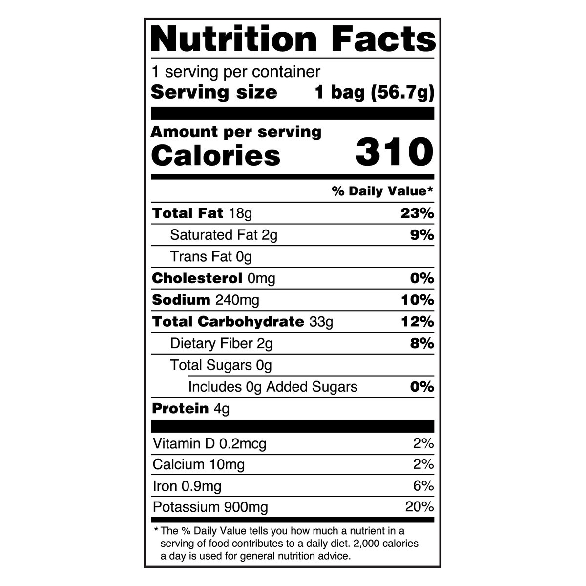 slide 4 of 12, Tim's 2 oz Tims Original Kettle Chip, 2 oz